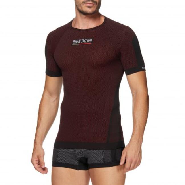 Six2 Maglia Termica Moto Dark Red Unisex